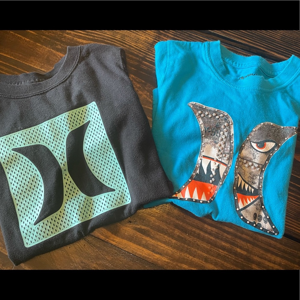 Lot of 2 Boys’ Hurley Shirts